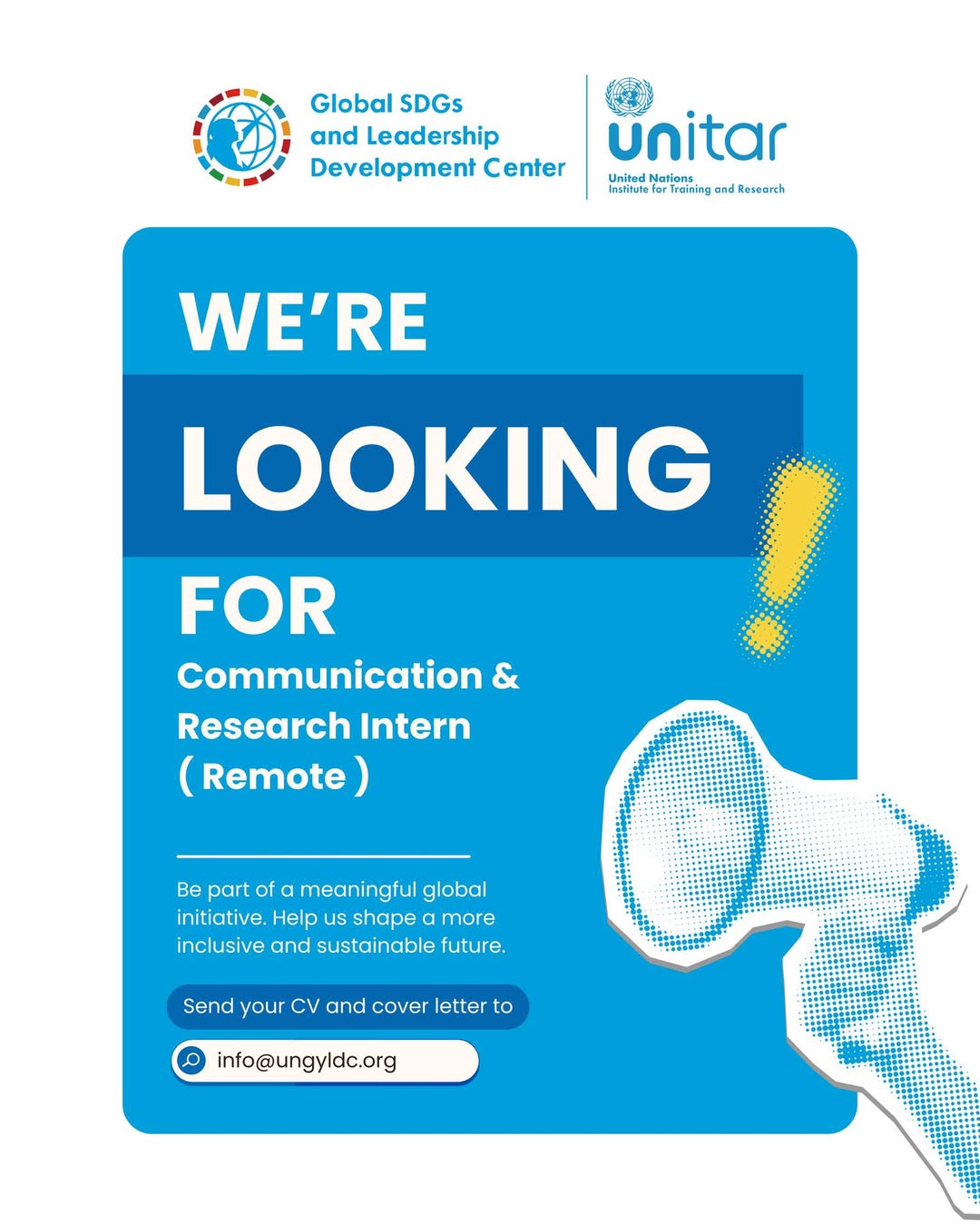 Internship Opportunity: Communication & Research Intern