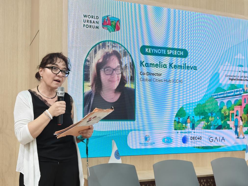 Kamelia Kemileva keynote at WUF13