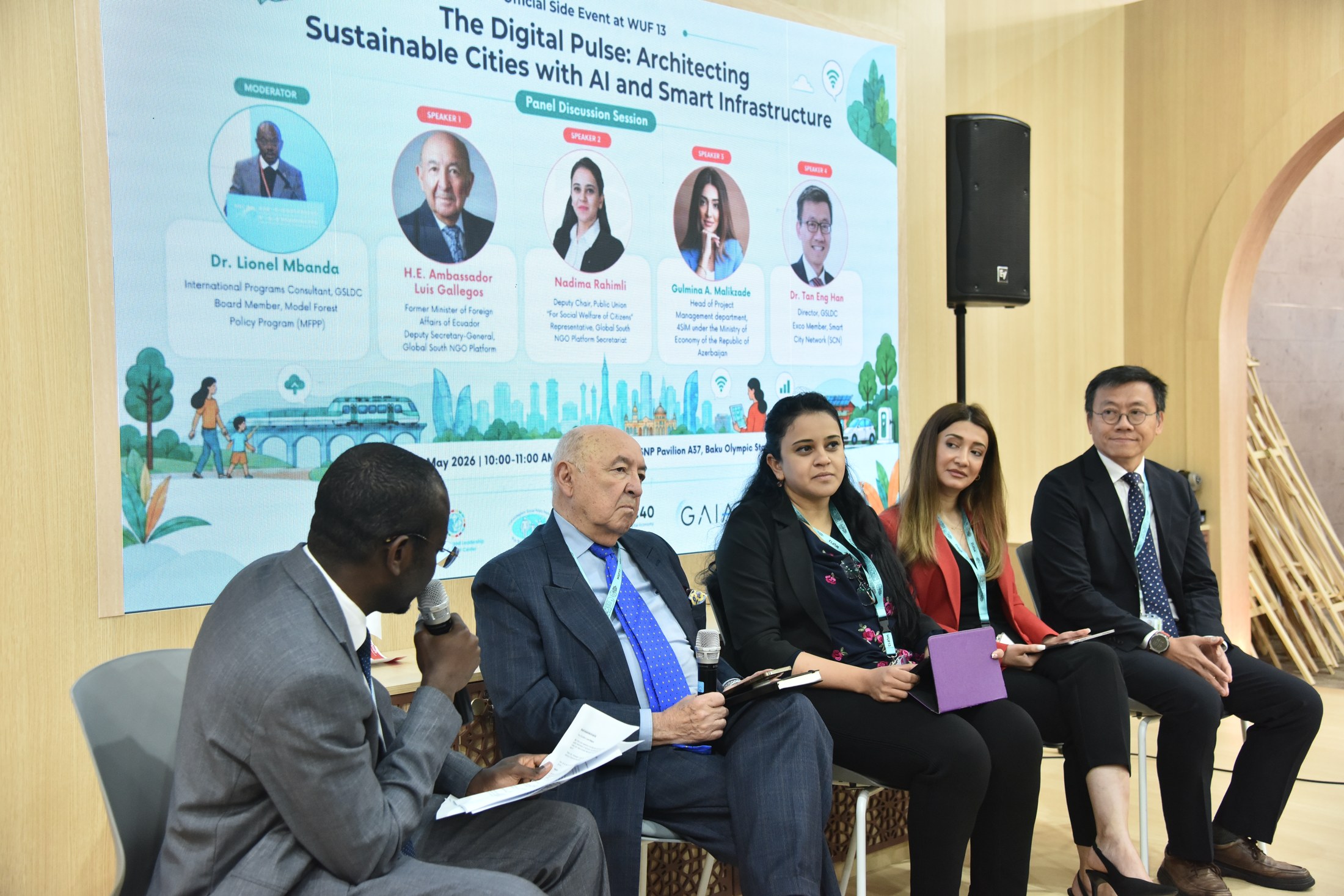 Panel speakers at Digital Urban Commons session