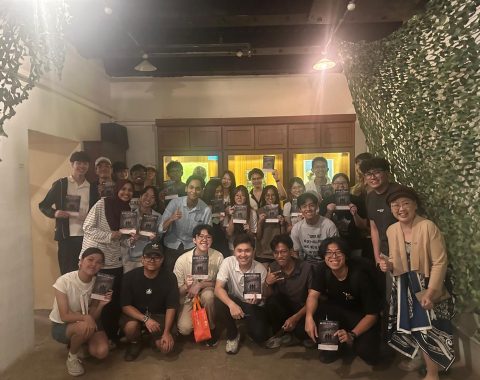 Participants and organisers at the inaugural BunkerProof: The Battlebox Experience in Singapore.