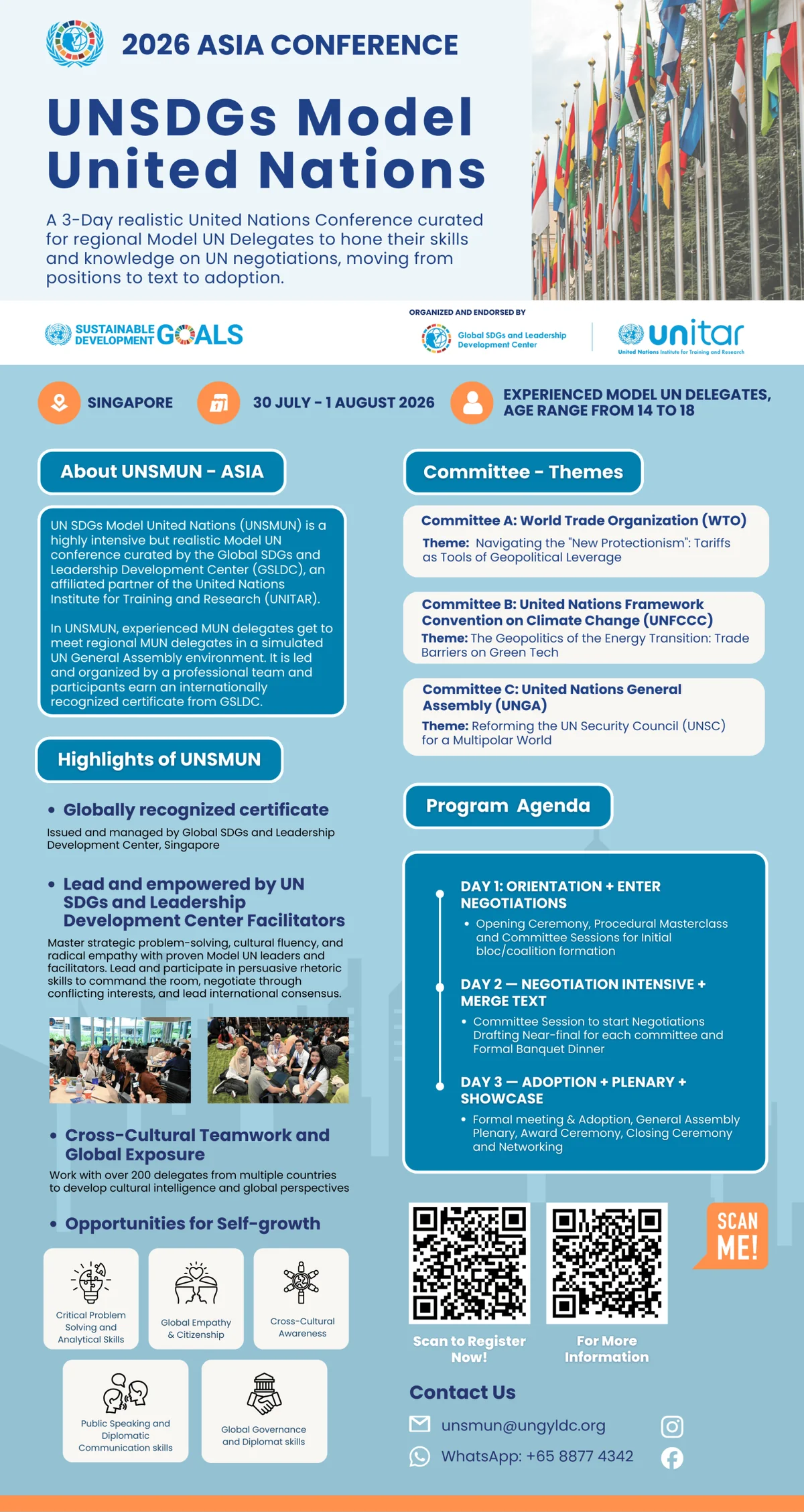 2026 Asia Conference UNSDGs Model United Nations