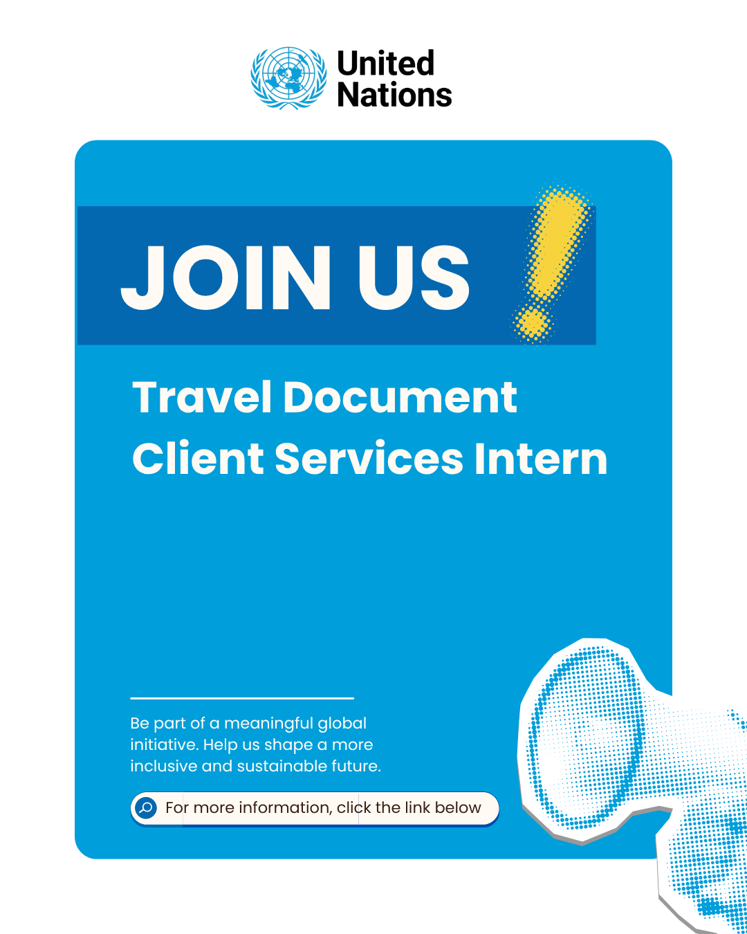 UN Internship Opportunity: Travel Document Client Services Intern