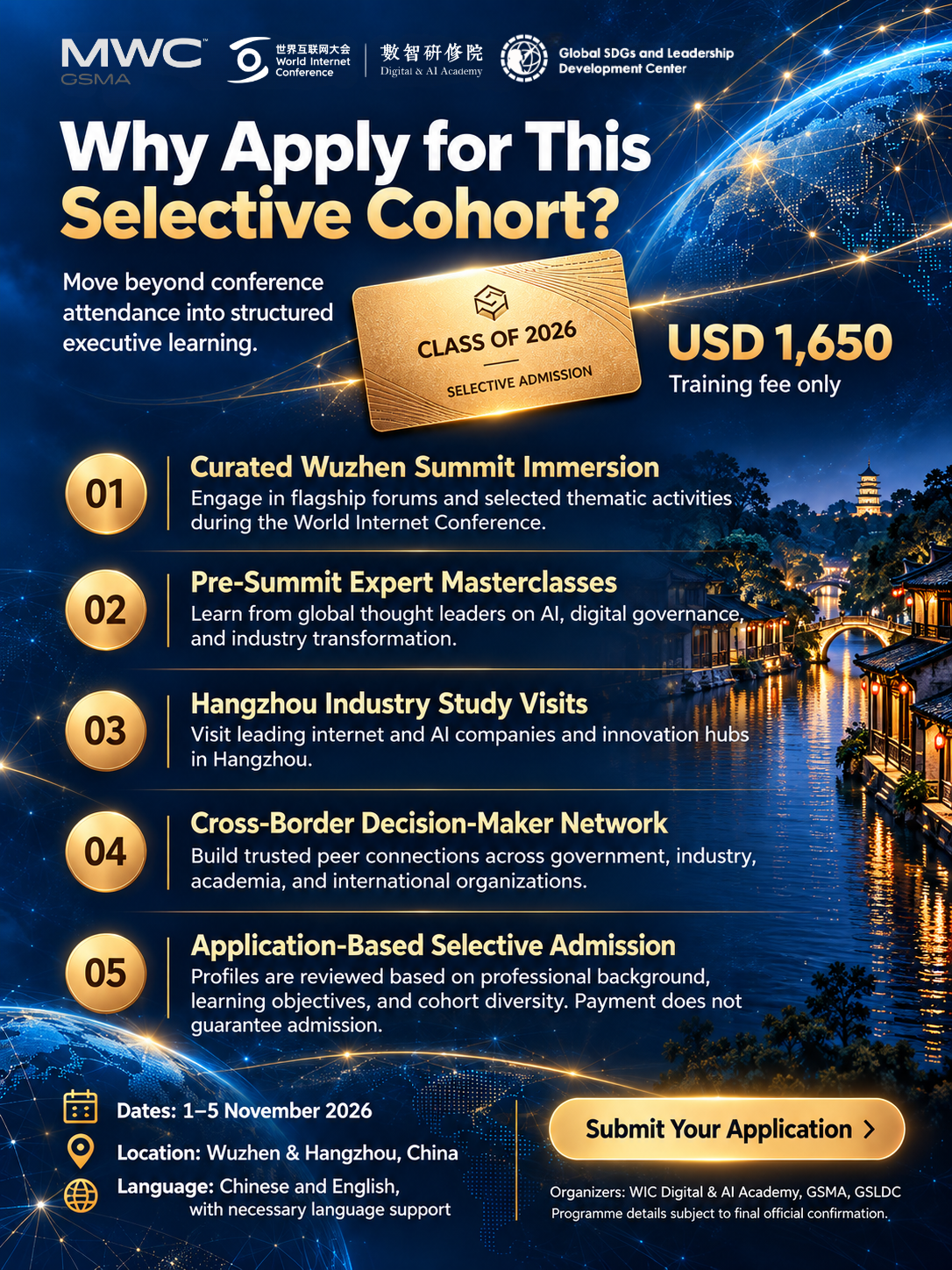 Class of 2026 Selective Cohort Highlights