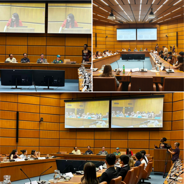 Figure 7: On-site at the exhibition: the Vienna conference venue