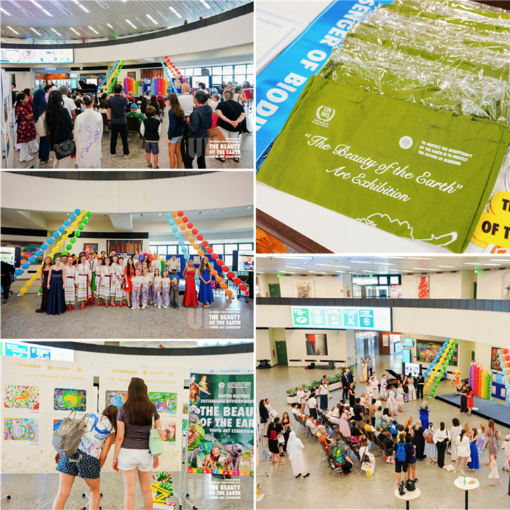 Figure 8: On-site at the exhibition: opening atmosphere and audience